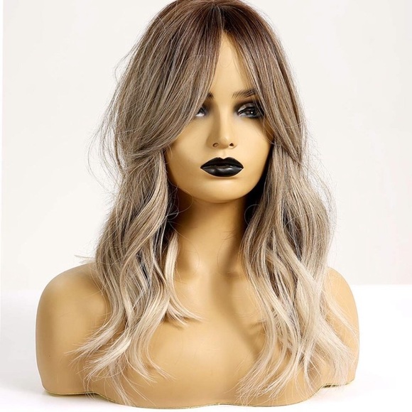 Synthetic Ombre Hair Wig for Women, 133 main image 6